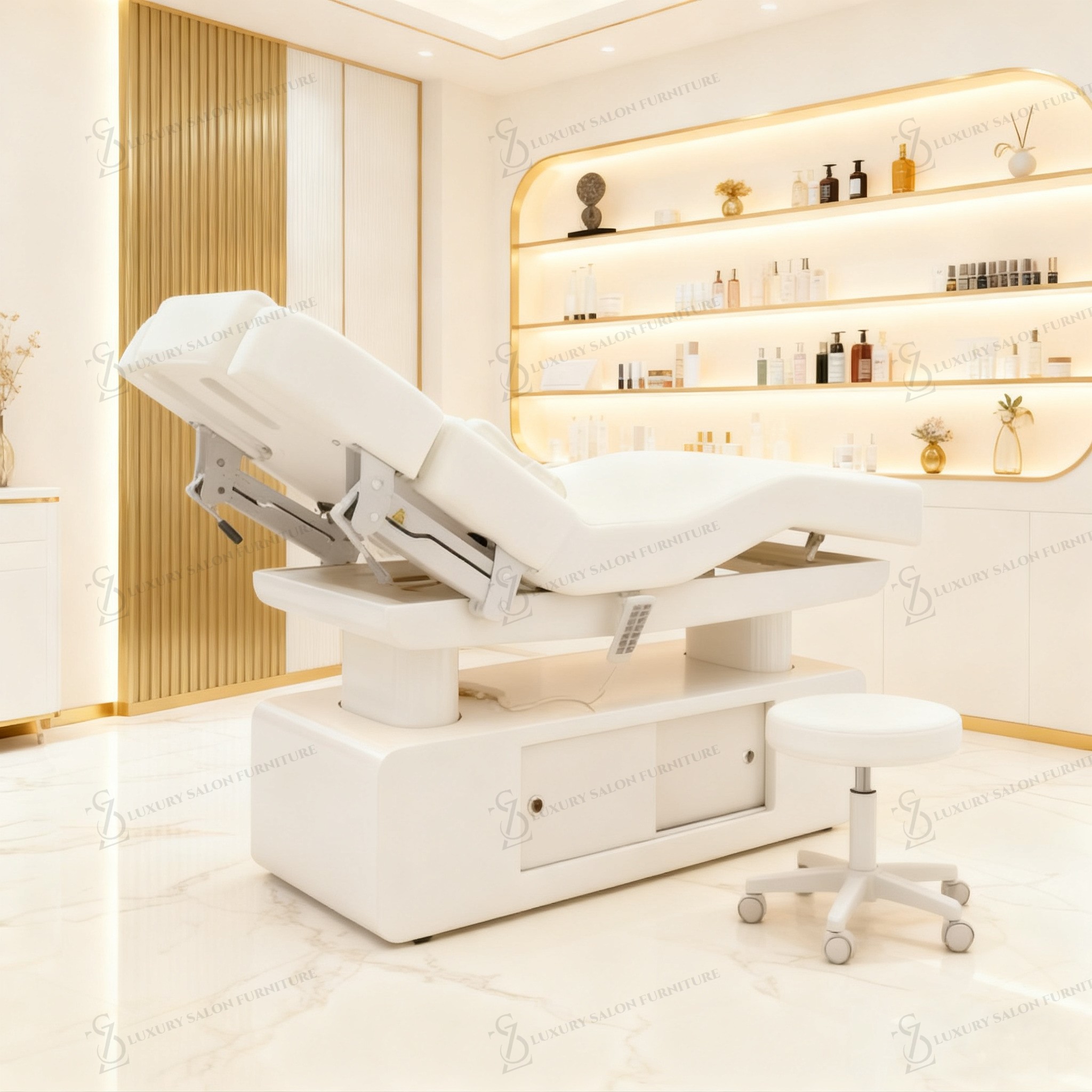 Luksusowe łóżko kosmetyczne 3/ – Spa Wellness Beauty recenzja i cena